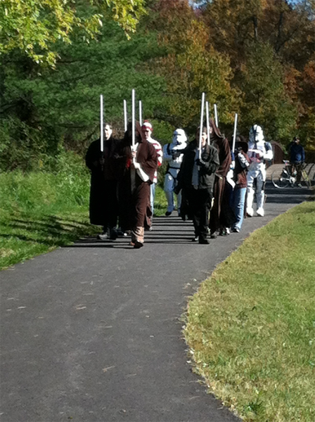 Andrell and Aaron Star Wars Wedding