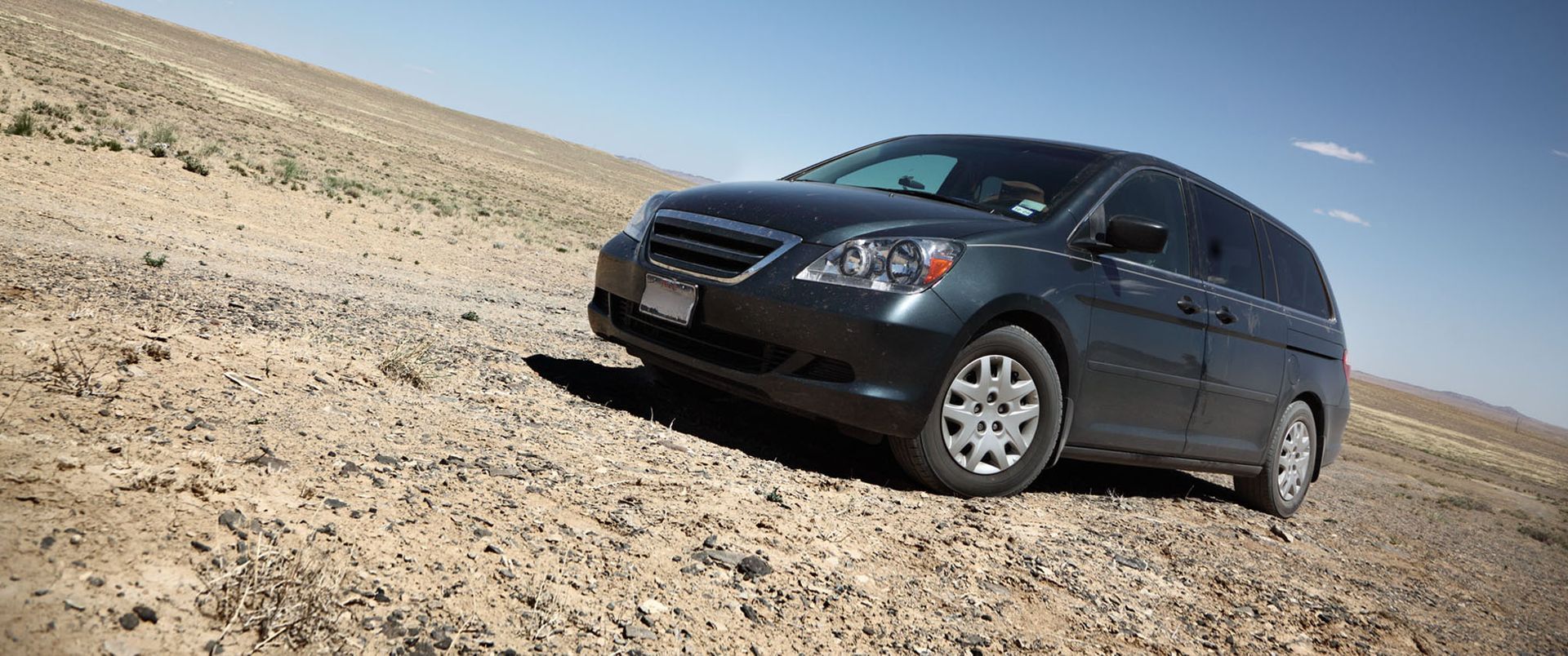 Black Minivan