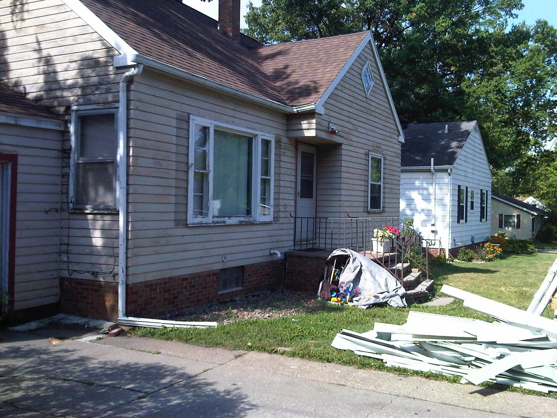 Before Exterior remodel