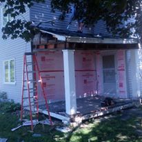 Siding installation
