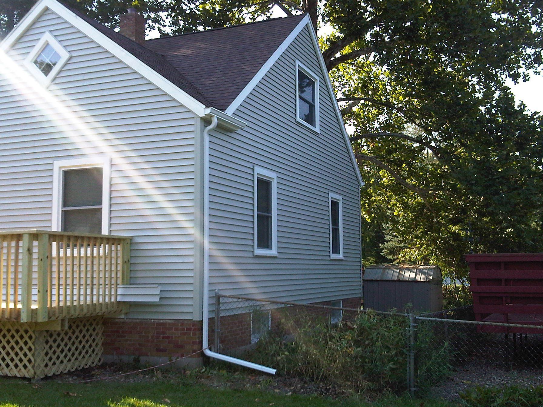 After siding