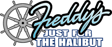 Freddy's Just For The Halibut logo