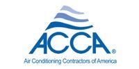 ACCA logo in blue and gray with “Air Conditioning Contractors of America” text