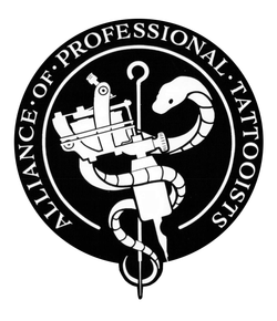 Alliance of Professional Tattooists logo