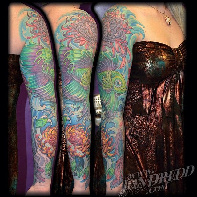 Nadine's sleeve