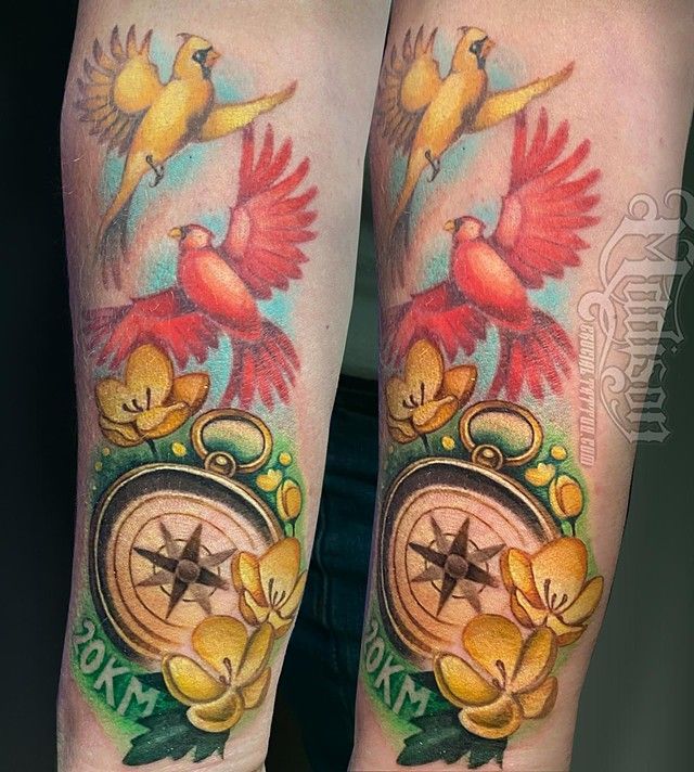 Cardinal compass
