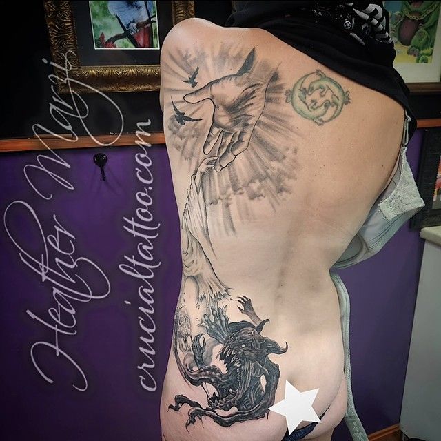 Heather Marzi's tattoo