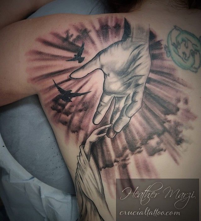 Heather Marzi's tattoo