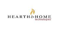 Hearth & Home Technologies logo in black and gold text on a white background