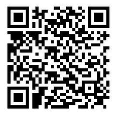 Black-and-white QR code on a plain white background