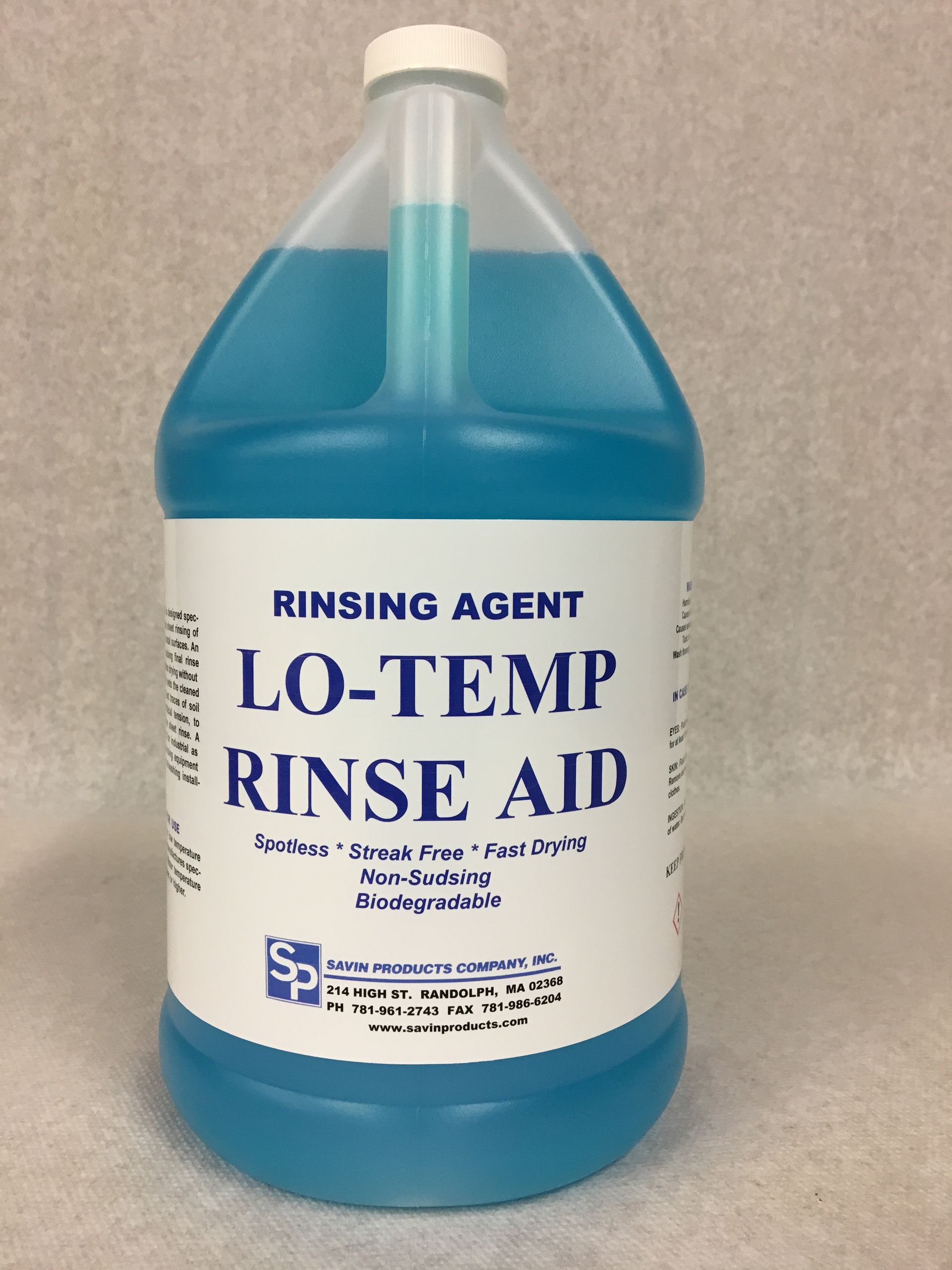 Lo Temp Rinse Aid
