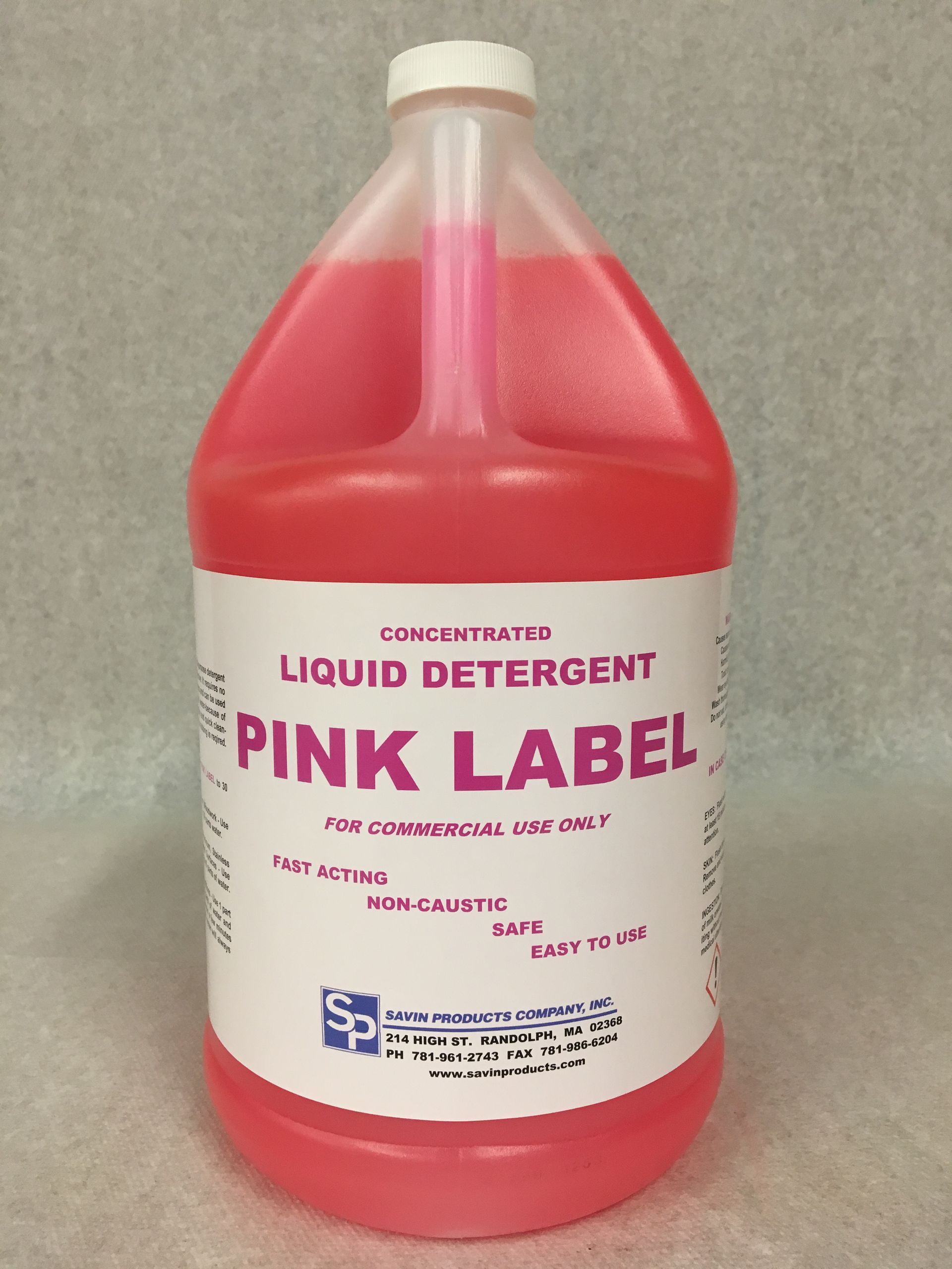 pink label