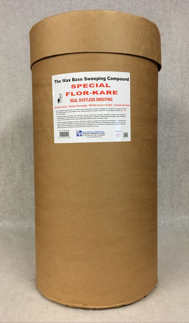 Regular sweeping compound