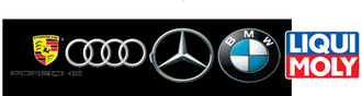 Porsche, Mercedes-Benz, BMW, Audi, Liqui Moly