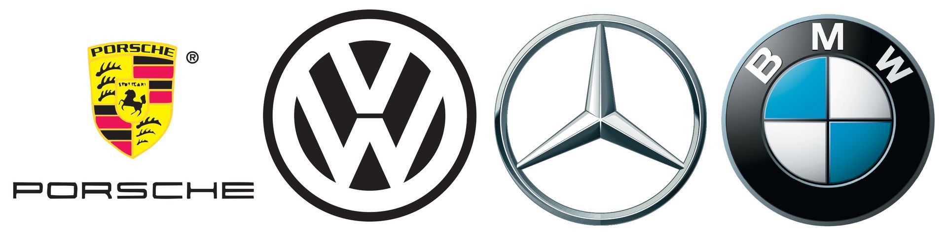 Porsche, Volkswagen, Mercedes-Benz, BMW