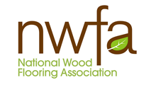 NWFA logo: brown letters,