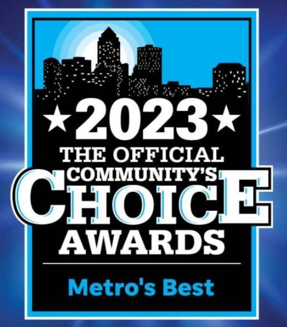 A poster for the official community 's choice awards