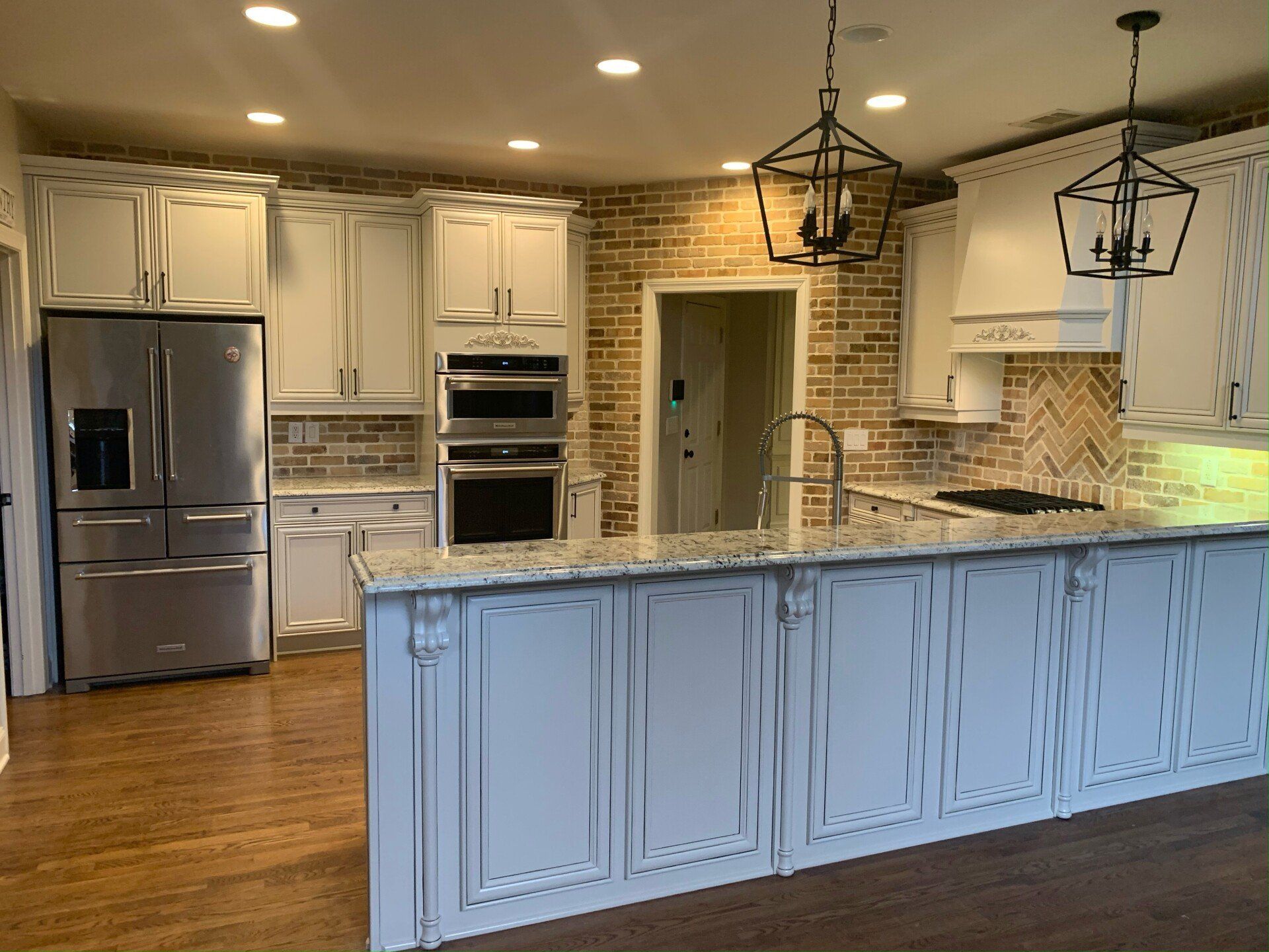 Traditional Farmhouse Inspired Kitchen Remodel by Advanced Kitchen Refinishers project photo