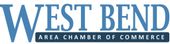 A logo for west bend area chamber of commerce