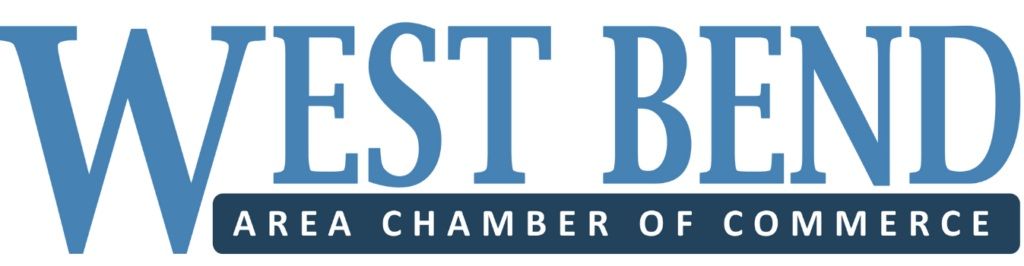 A logo for west bend area chamber of commerce