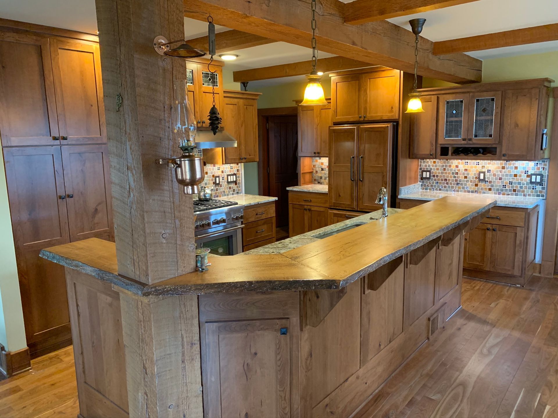 Kitchen cabinets