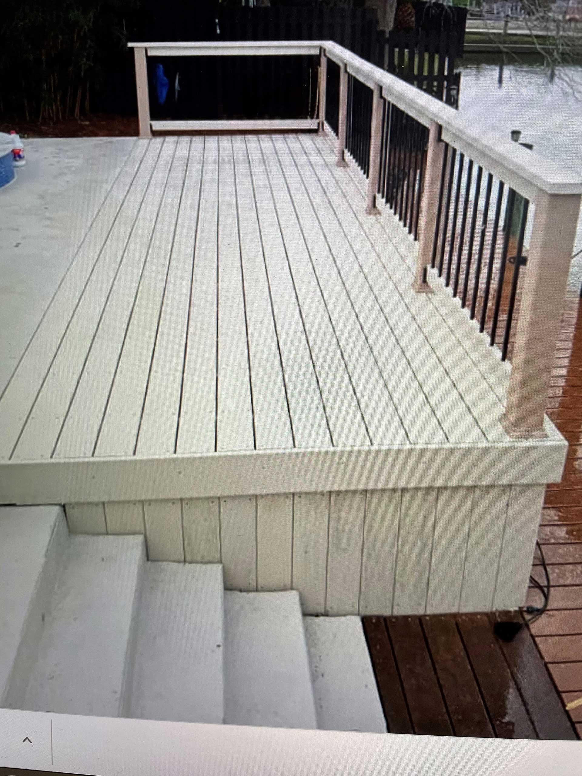 Sand Color Decking