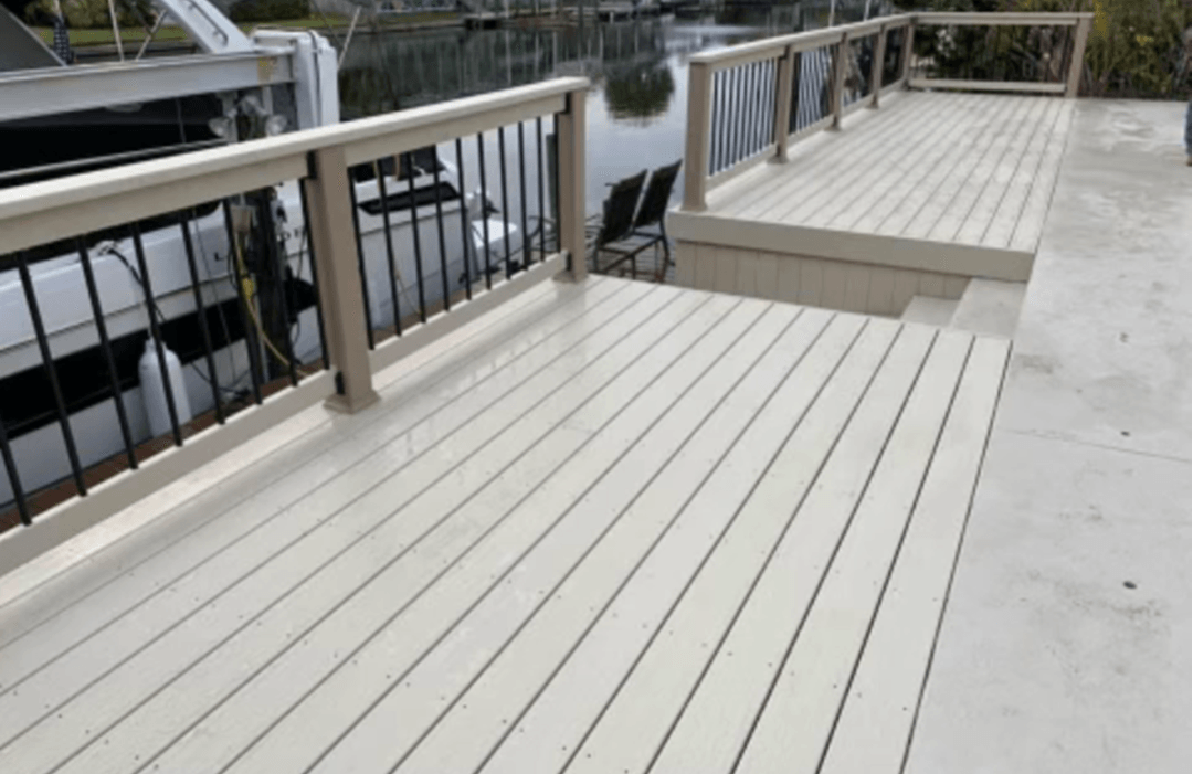 Sand Color Decking