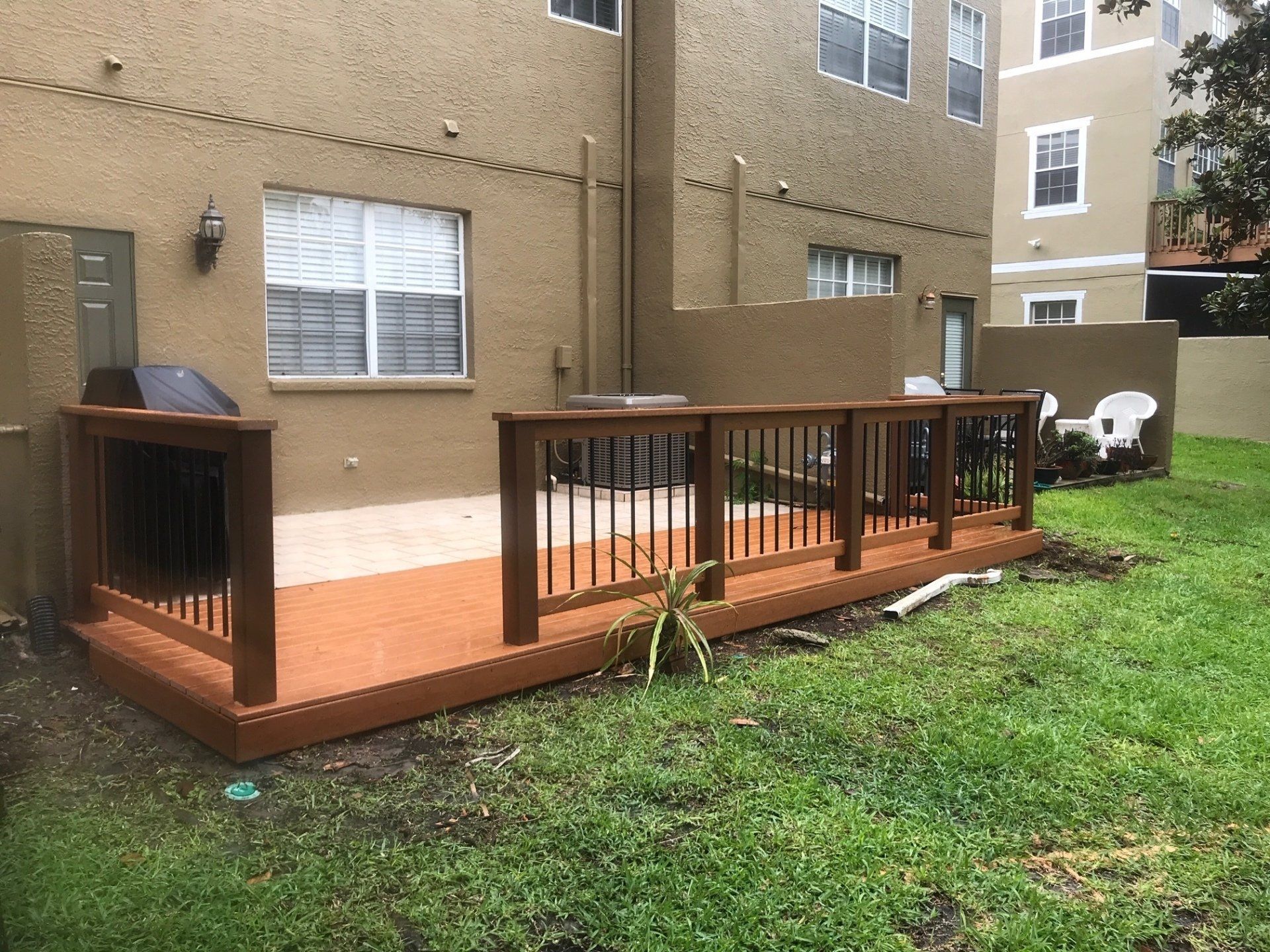 Designer Decks & Docks Inc deck project after