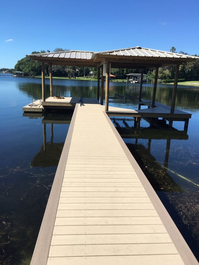 Designer Decks & Docks Inc dock project