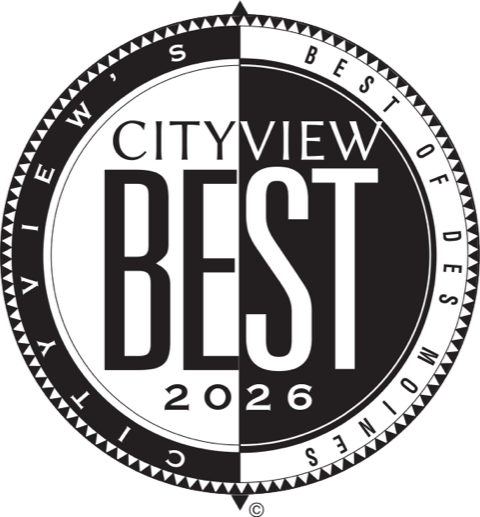 City View Best of Des Moines award logo for 2026.