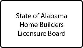 State of Alabama Home Builders Licensure Board