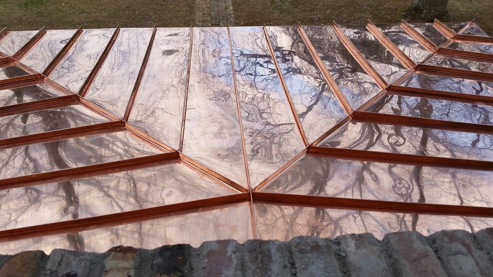 copper roof