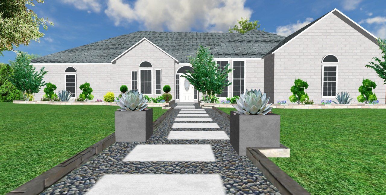 computer animated landscape design