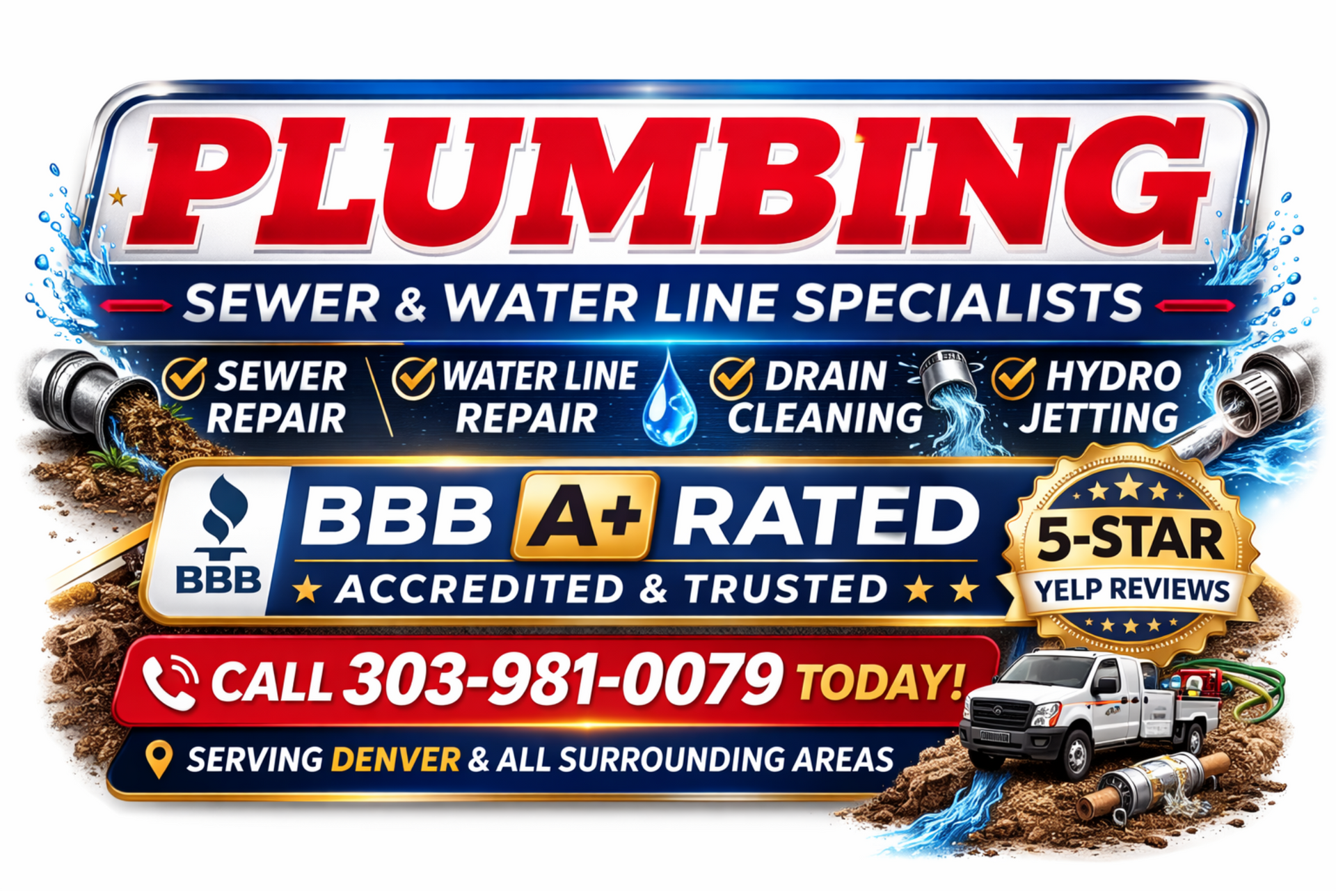 If you’re a homeowner in Denver and you’ve been told you need a full sewer replacement, take a moment before moving forward.
Every year, homeowners spend thousands of dollars on sewer repairs that may not have been necessary. A damaged or clogged line does not always mean complete replacement. The key is knowing exactly what is happening underground before making a costly decision.
At Payless Rooter Denver, we have seen it all — collapsed sewer lines, root intrusion, cracked pipes, heavy buildup, and unfortunately, cases where homeowners were advised to replace an entire system when a targeted repair would have solved the issue.
That is why we offer FREE second opinions supported by professional sewer camera inspections. We do not guess. We show you exactly what is happening inside your line so you can make an informed decision.
We believe every homeowner deserves:
• Honest diagnostics
• Clear, straightforward explanations
• Real repair options
• No pressure or unnecessary upselling
When you understand the problem, you stay in control of the solution.
On this channel, we share real sewer inspections, real repair footage, and real homeowner situations. Our goal is to educate Denver homeowners so you know what to look for before approving an expensive repair.
Protect your home. Protect your investment. Make decisions with confidence.
If you want to stay informed and avoid costly plumbing mistakes, subscribe and follow along.
Payless Rooter Denver
BBB A+ Rated
Serving Denver and surrounding areas
Call 303-981-0079 for your FREE second opinion today.