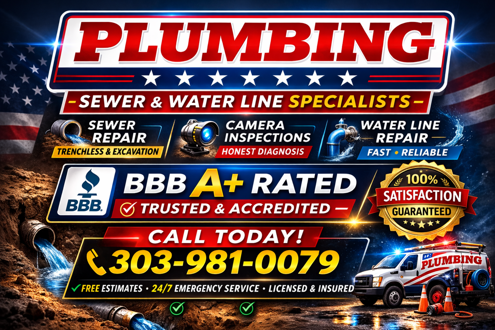If you live in Denver and someone just told you that you need a full sewer replacement, don’t rush into it.
Every year, homeowners spend thousands of dollars on sewer work that could have been avoided. A blockage, crack, or damaged section does not always mean your entire sewer line needs to be replaced. The most important step is seeing exactly what’s happening underground before committing to a major expense.
At Payless Rooter Denver, we’ve handled collapsed lines, heavy root intrusion, cracked pipes, severe buildup, and cases where homeowners were advised to replace everything when a focused repair would have solved the problem.
That’s why we provide FREE second opinions using professional sewer camera inspections. We don’t rely on assumptions. We show you clear video evidence of your sewer line so you understand the issue and your options.
We believe Denver homeowners deserve:
• Accurate diagnostics
• Straightforward communication
• Practical repair solutions
• No pressure and no unnecessary upselling
When you can see the problem for yourself, you make better decisions.
On this channel, we share real inspections, real repair footage, and real-world sewer situations so you know what to watch for before approving expensive work.
Stay informed. Stay protected. Make confident decisions about your home.
Follow and subscribe to avoid costly plumbing mistakes.
Payless Rooter Denver
BBB A+ Rated
Serving Denver and surrounding communities
Call 303-981-0079 today for your
FREE second opinion.