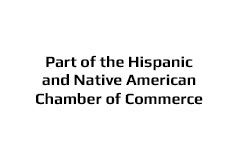 Part of the Hispanic and Native American Chamber of Commerce logo
