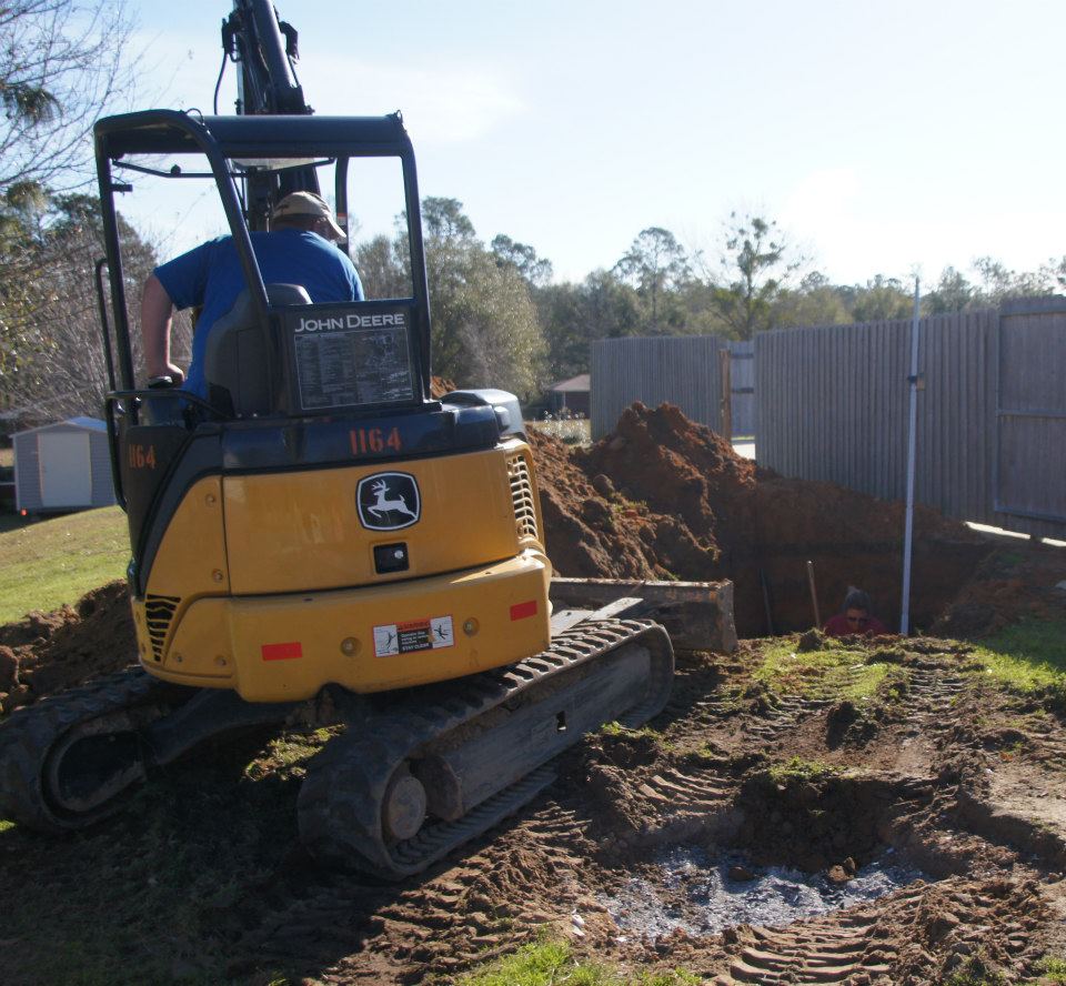 Septic tank repair