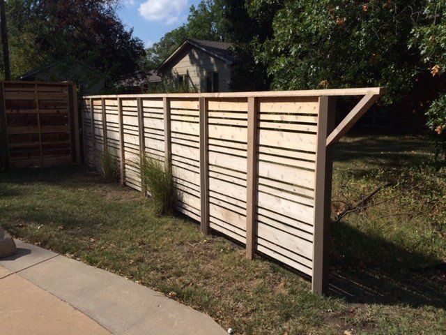 Metal fencing