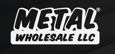 METAL Wholesale LLC logo in bold white text on a black background