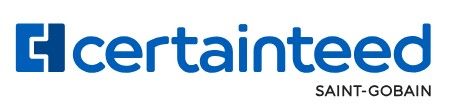The CertainTeed logo in blue text with the Saint-Gobain brand name underneath.