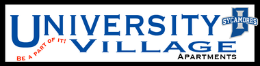 University Village Apartment - Logo