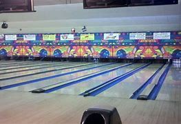 A bowling alley.