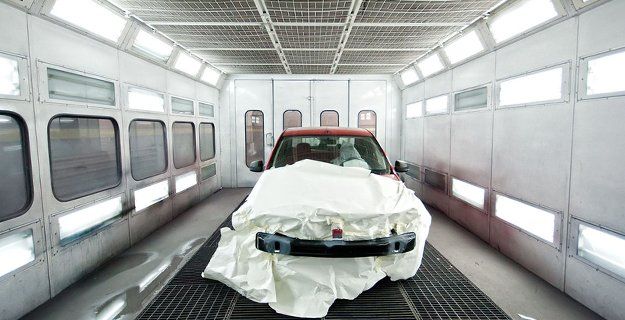 Auto painting booth
