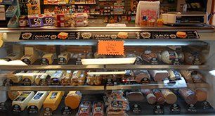 Learn More About TJ's Drive-Thru Deli meats display