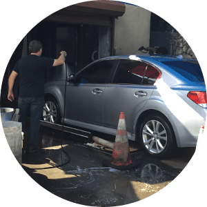 Professional car wash service