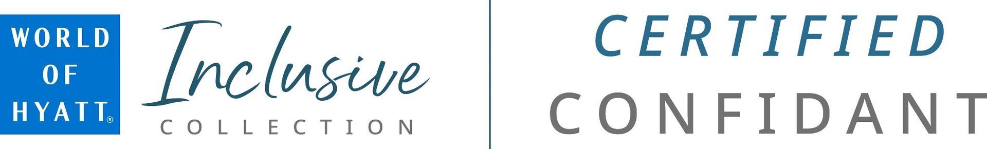 A logo for the world of inclusive hyatt collection