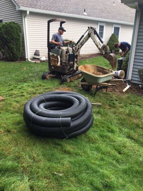 Drainage system work in progress