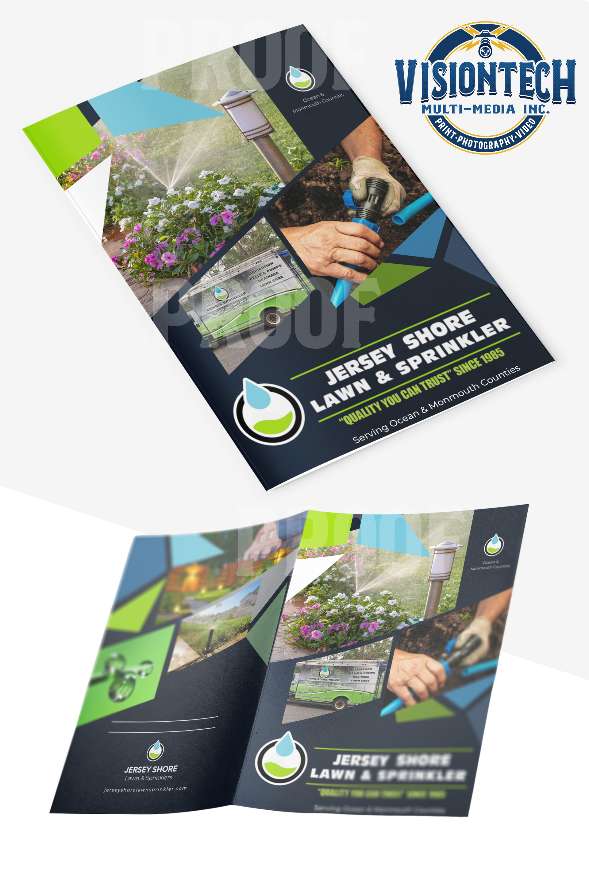 A Jersey Shore Lawn Sprinkler pamphlet