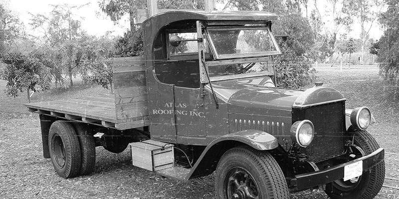 Atlas-Apex Roofing 1928 Truck