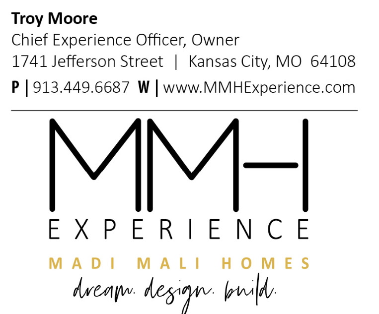 Troy Moore's business card